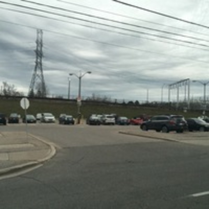 Street view of TTC Commuter Lot - Warden South Lot - Carpark 823