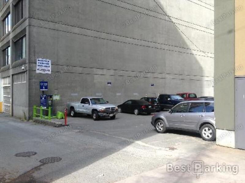 Street view of Vancouver Parking