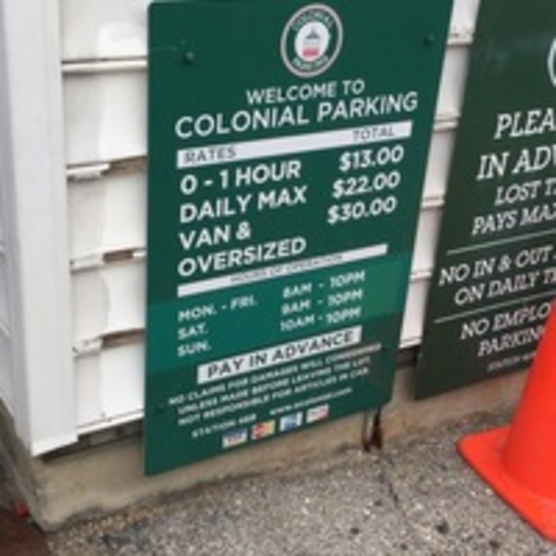 Street view of PNC Bank Lot