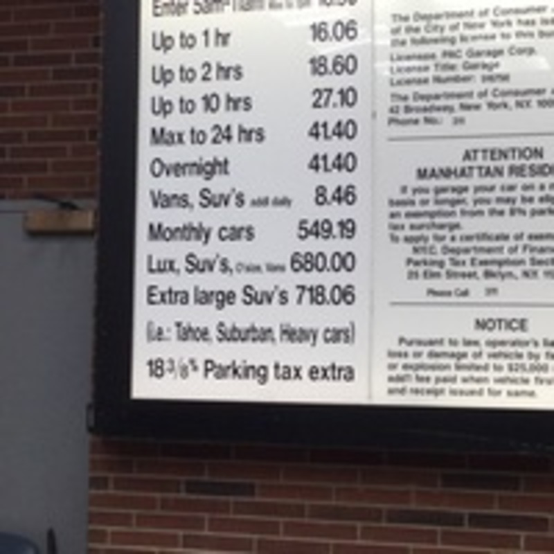 Street view of PAC Garage Corp.