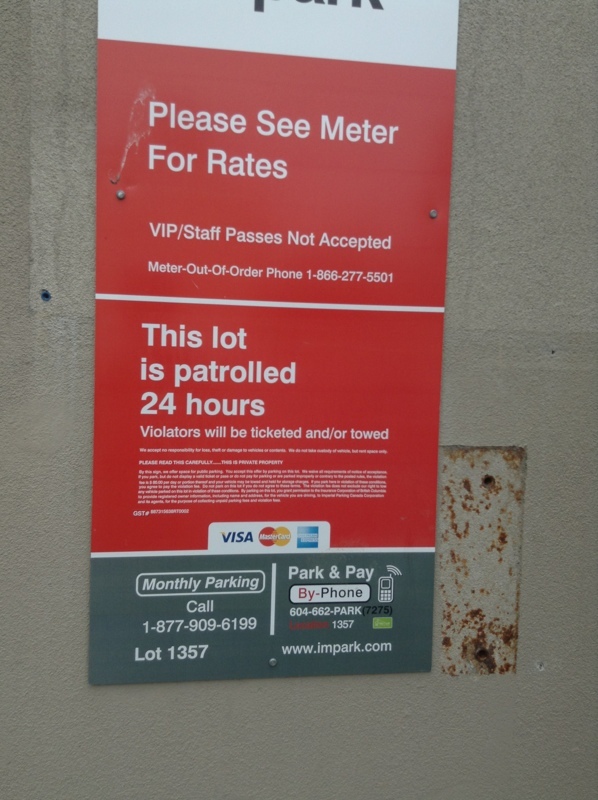 Street view of 827 - 833 Bute Street - Lot #1357