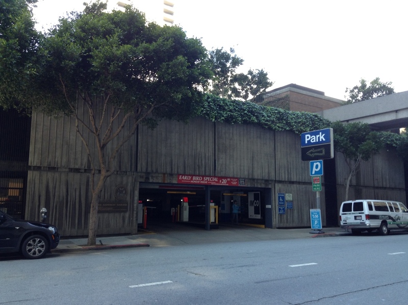 Street view of Golden Gateway Garage