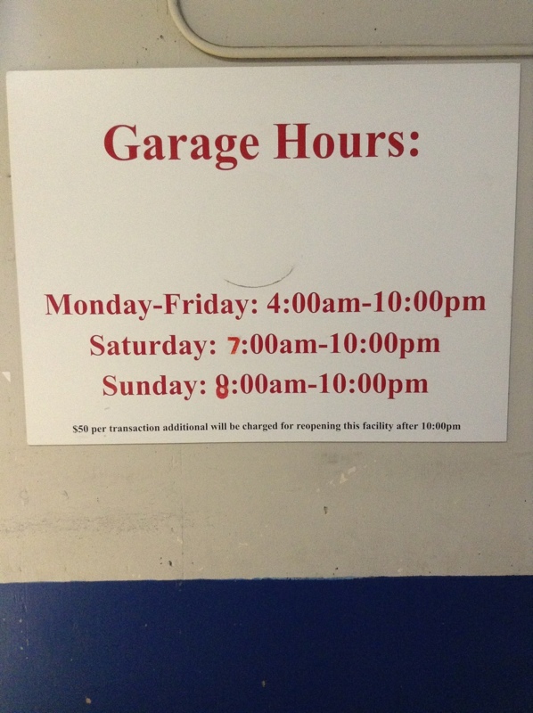 Street view of Golden Gateway Garage