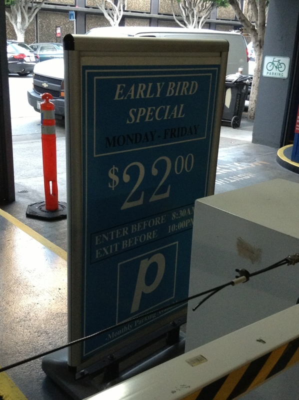 Street view of Golden Gateway Garage