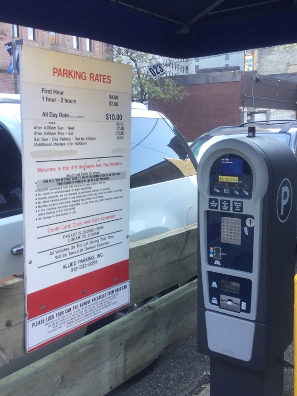 Street view of 414 Parking Lot