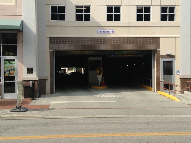 Street view of Jefferson Street Garage