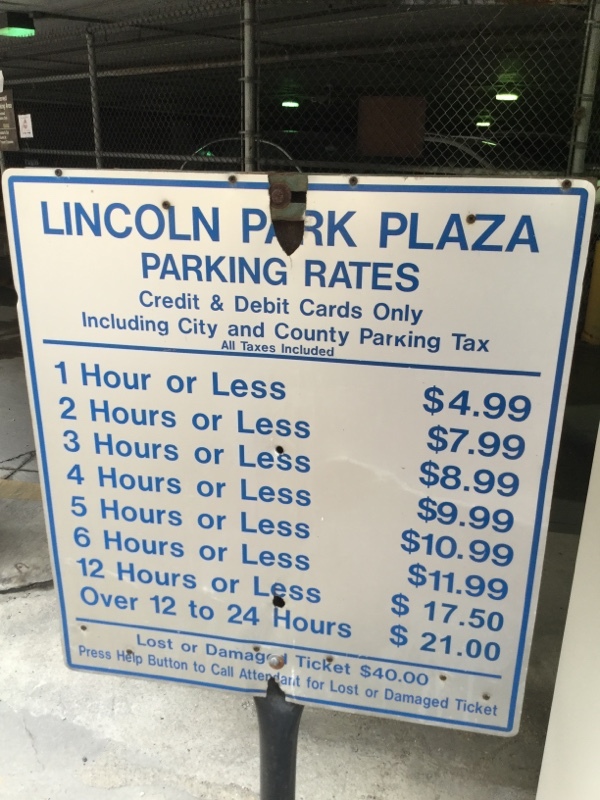 Street view of Lincoln Park Plaza