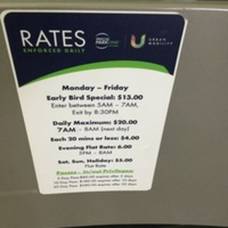 Street view of Elm Place Inc. Parking