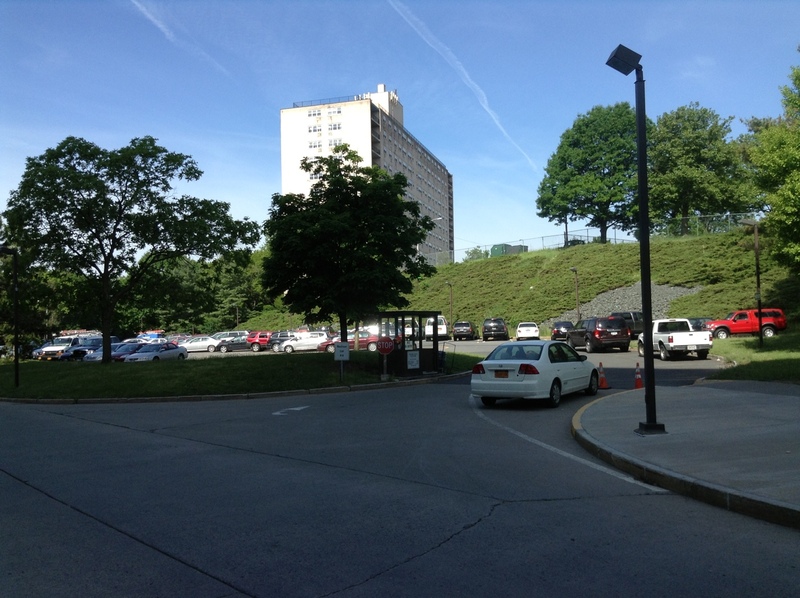 Street view of Madison Avenue Lot