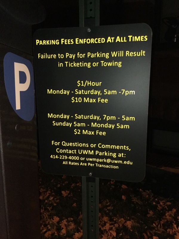 Street view of Mellencamp Hall Surface Lot #13