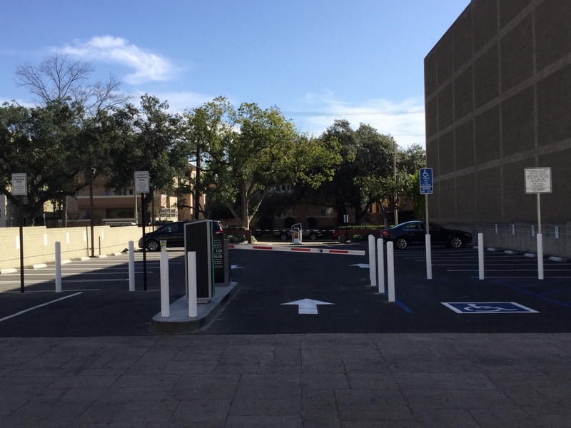 Street view of The Commons Surface Lot