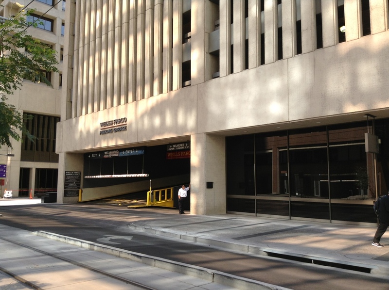 Street view of Wells Fargo Plaza