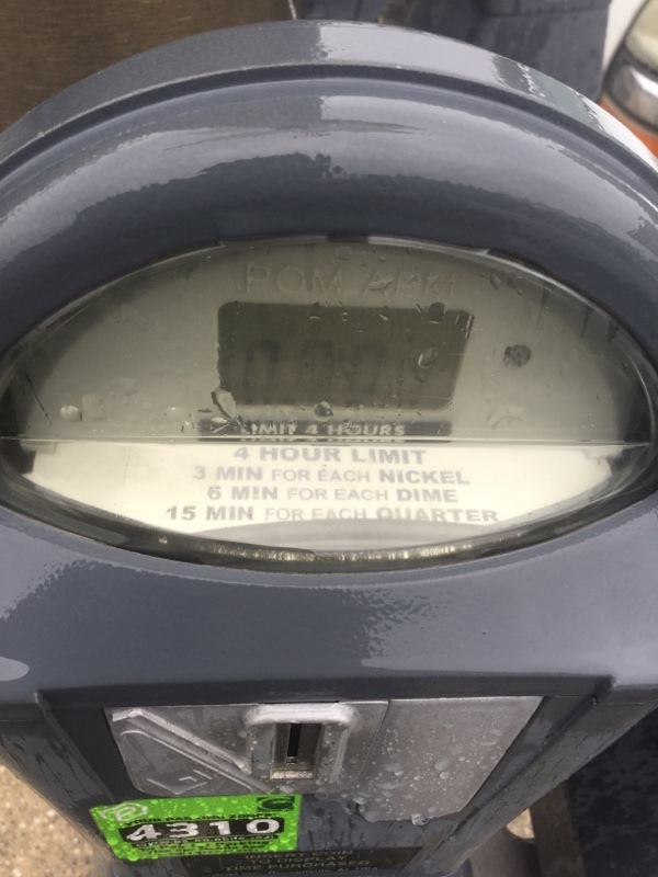 Street view of City/County Lot