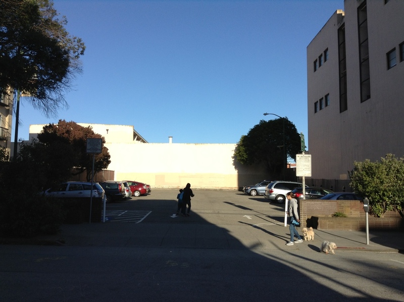 Street view of 9th Ave./Clement Lot