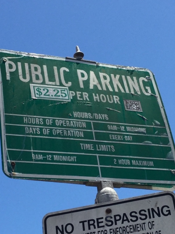 Street view of 9th Ave./Clement Lot