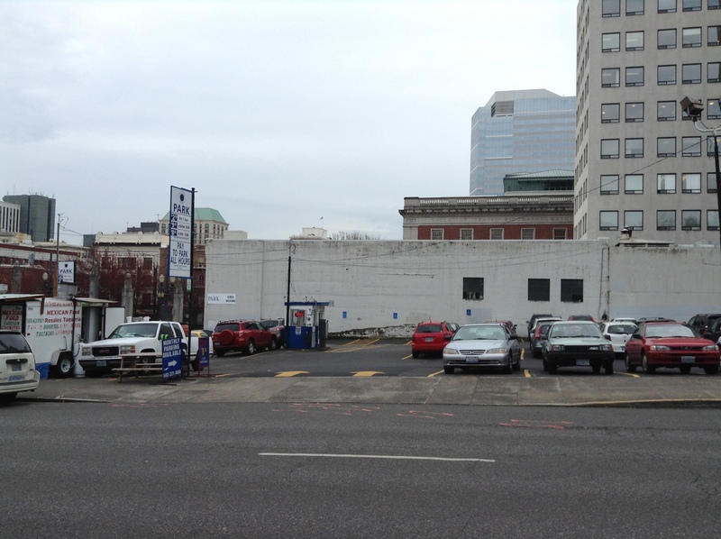 Street view of SW 12th & Yamhill - Lot #13