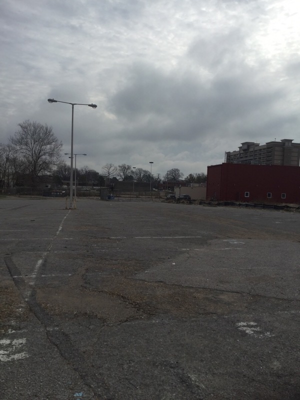 Street view of 4th & Peabody Lot - P2726