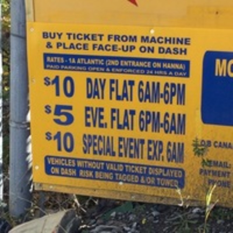 Street view of Hanna Ave Lot