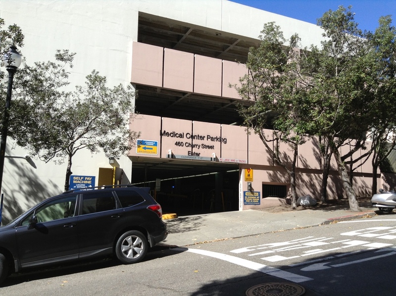 Street view of Cherry St Garage