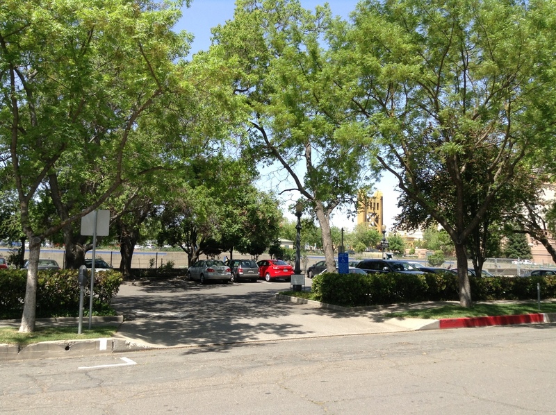 Street view of Lot Y (2nd & O St.)