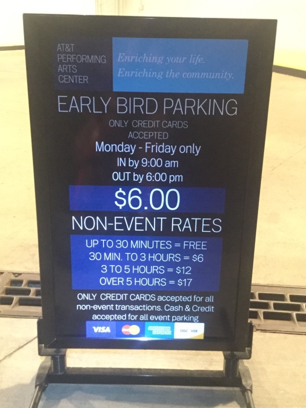 Street view of AT&T Performing Arts Center