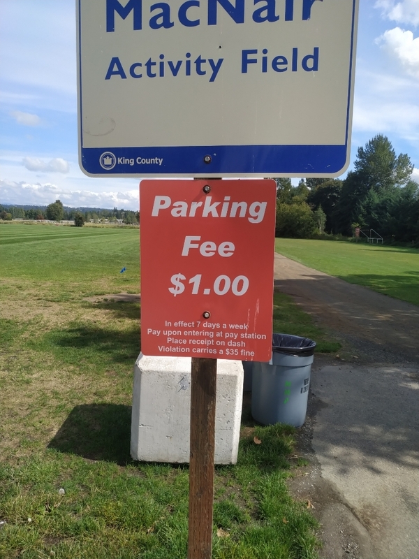 Street view of Marymoor Park - Peter MacNair Activity Field