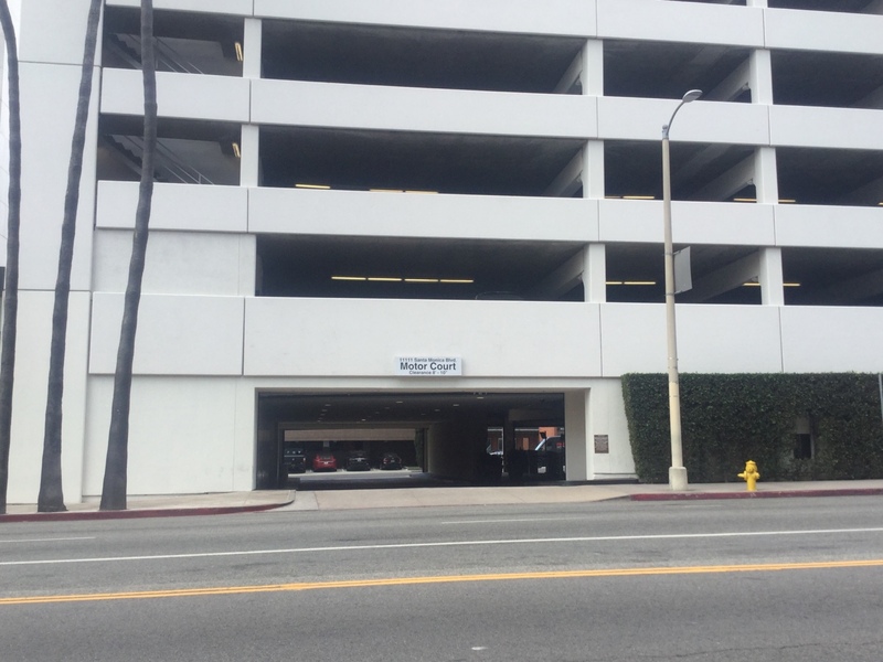 Street view of 11111 Santa Monica Boulevard Garage