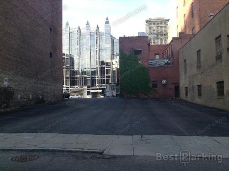 Street view of First Avenue Parking