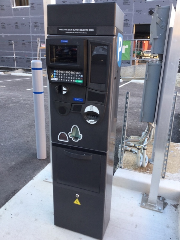 Street view of Elm Street Lot