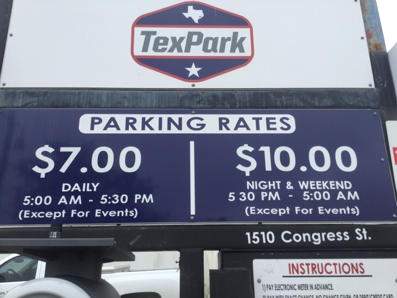 Street view of 1510 Congress St. Parking