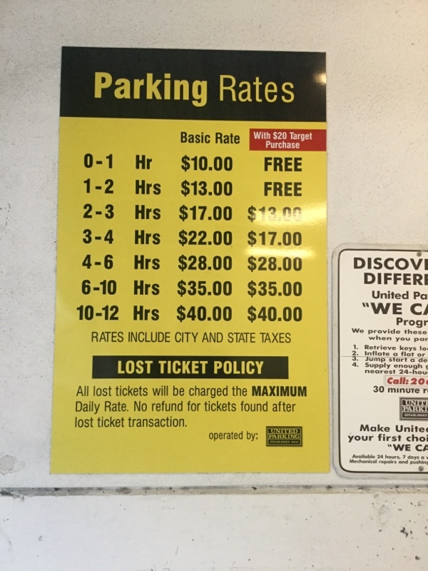 Street view of City Target Garage