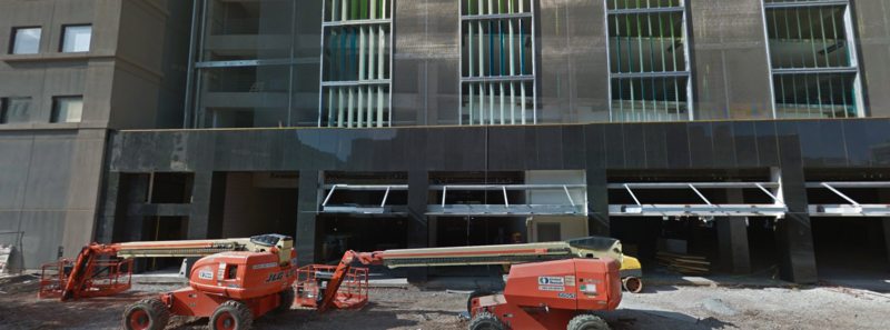 Street view of Arts District Garage