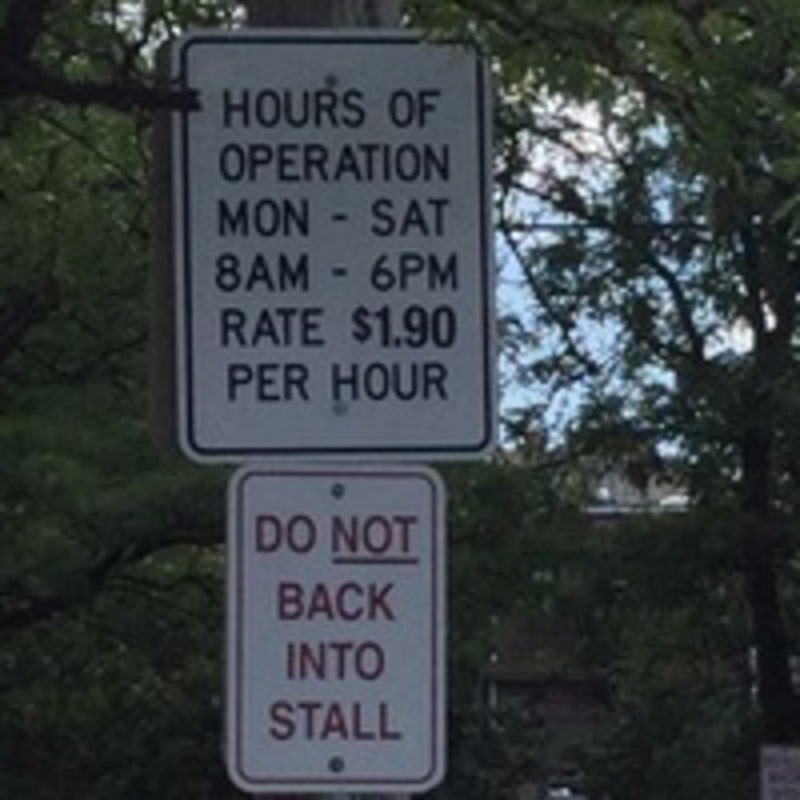 Street view of Fourth and Catherine Lot