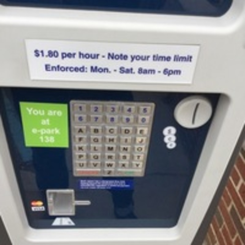 Street view of Fourth and Catherine Lot