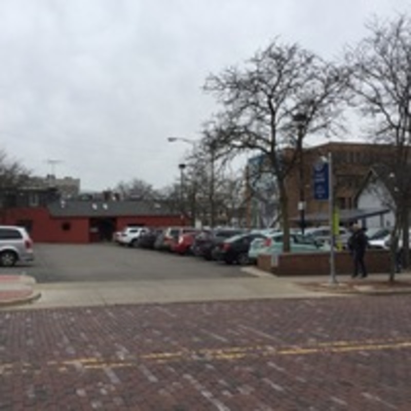 Street view of Fourth and Catherine Lot