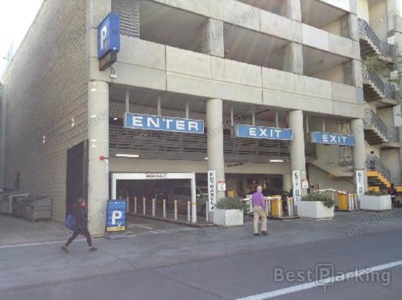 Street view of Second & San Carlos Street Garage