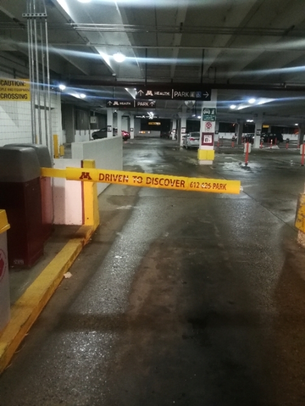 Street view of Oak Street Ramp