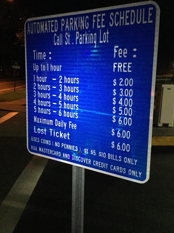 Street view of LeRoy Collins Leon County Main Library Lot