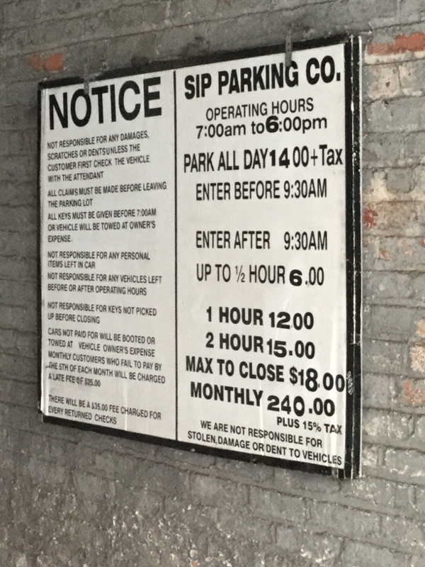 Street view of Sip Ave lot