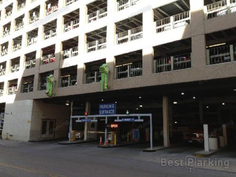 Street view of Houston Street Garage