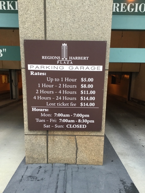 Street view of 1901 Sixth Avenue Garage