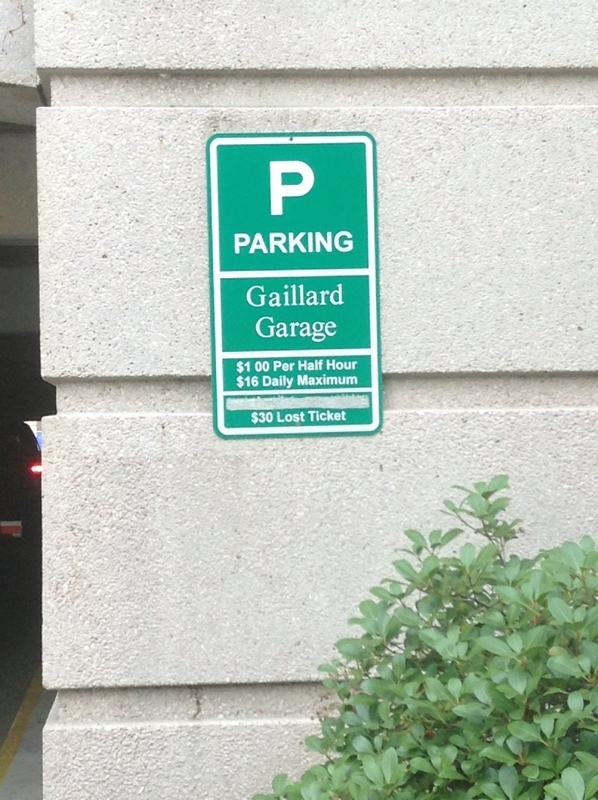 Street view of Gaillard Garage