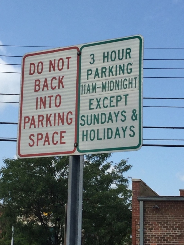 Street view of E 5th St Parking Lot P1