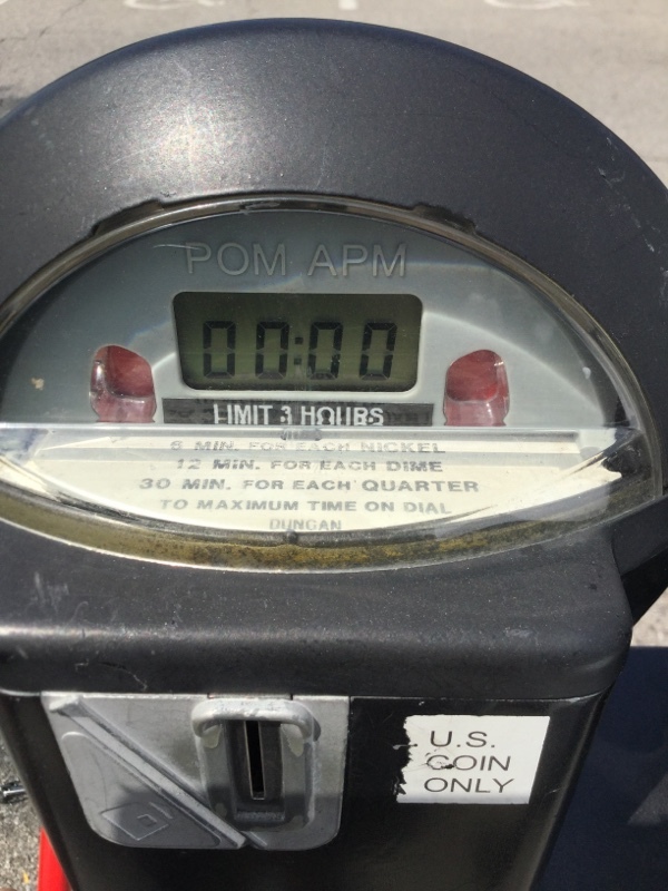 Street view of E 5th St Parking Lot P1