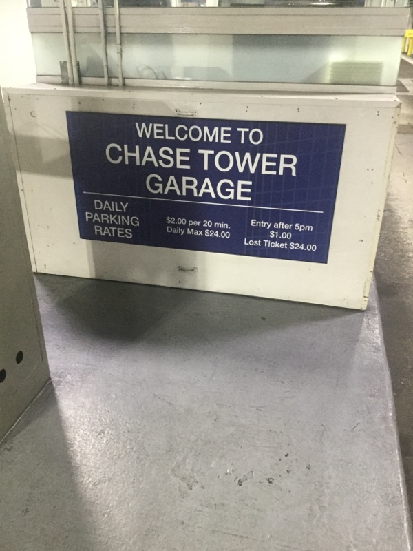 Street view of Chase Tower