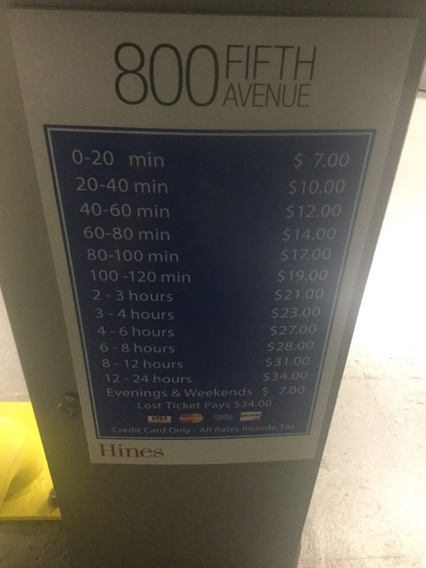 Street view of Fifth Avenue Plaza