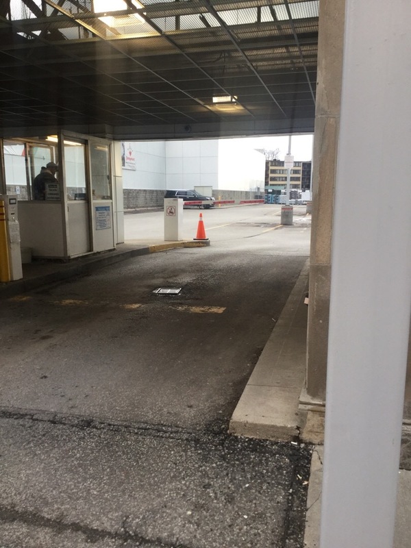 Street view of Yonge St. Parking Lot
