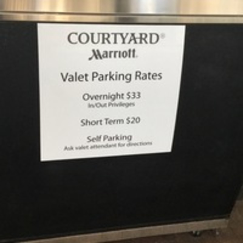 Street view of Courtyard Detroit Downtown