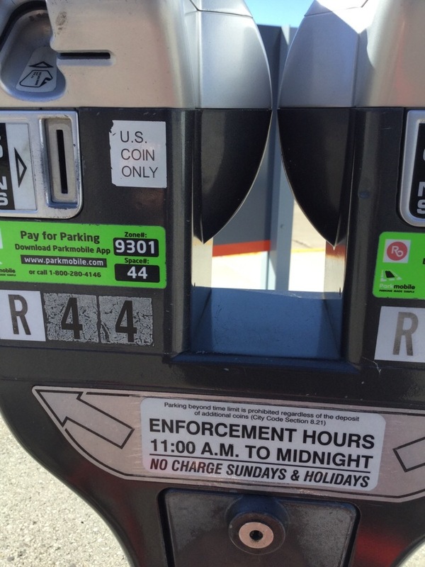 Street view of Sixth Street Parking Lot P3