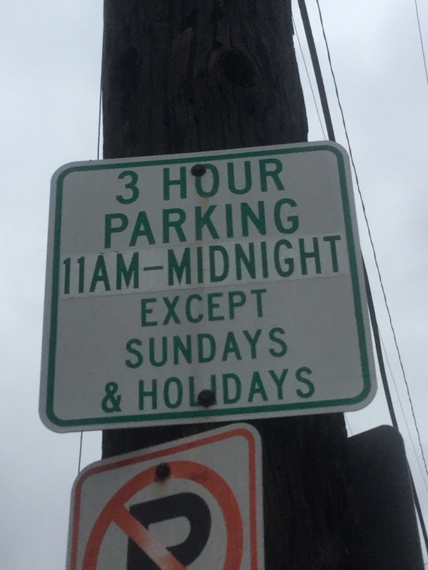 Street view of Sixth Street Parking Lot P3